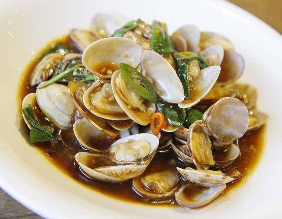 Stir-Fried Clams with Spicy Soy Sauce 台式炒蜆